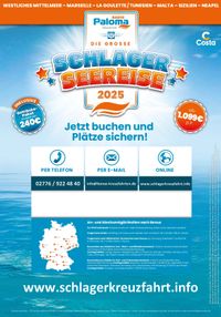 Schlager-Seereise 2025